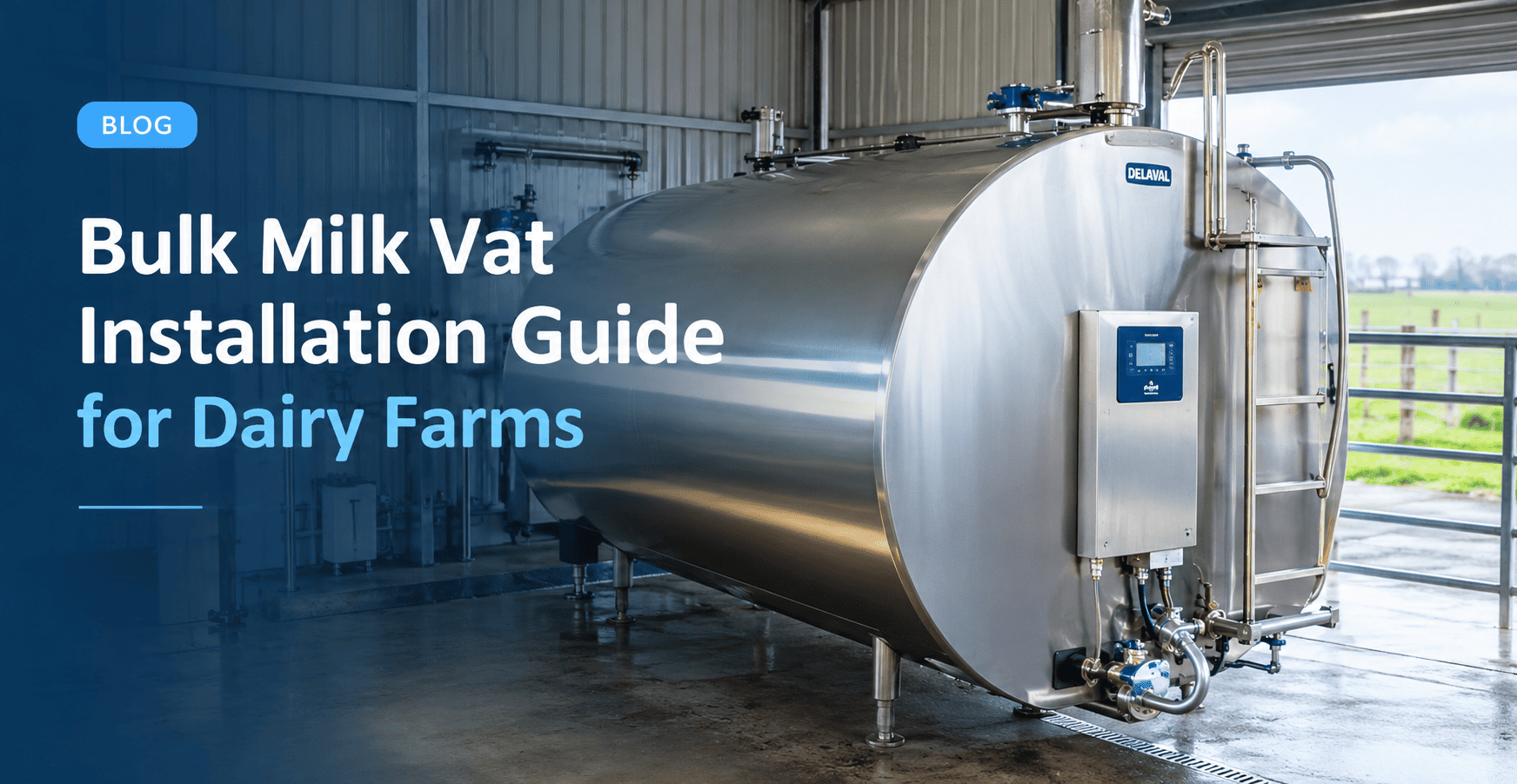 Bulk Milk Vat Installation Guide